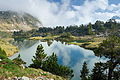 Lago Medio de Bastán, Altos Pirineos.