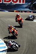 Lorenzo leading the pack 2012 Laguna Seca 3.jpg