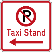 New Zealand road sign R6-72.1L (obsolete).svg