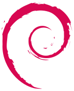 O símbolo de Debian parécese a unha espiral logarítmica.