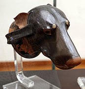 Rhyton en forme de tête de chien du Peintre de Brygos, Faléries, ca. -500