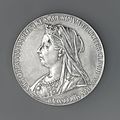 Medalla: Xubileu de Diamante de Vitoria (1897). Ag.[20]
