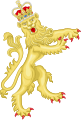 Lion avec couronne britannique