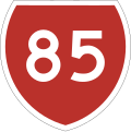 State Highway 85 marker