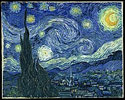 Вінсент ван Гог, Зоряна ніч, 1889