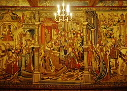 Autre tapisserie de la galerie de Psyché.