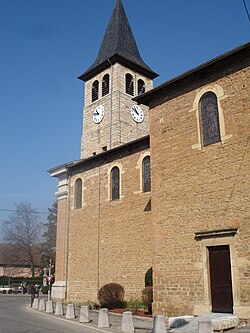 Skyline of Chamagnieu