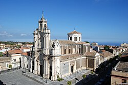 Chiesa Madre and Piazza Maggiore, Aci Sant'Antonio