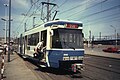 Die ehemalige „gestrichene Linie“ 1 der Kusttram, 1982