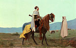 Un cavalier arabe (1865).