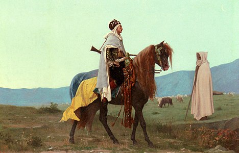 Djeid et Rahia, 1865, private collection