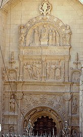 Puerta de la Pellejería de la catedral de Burgos, de Francisco de Colonia (1516-1523).