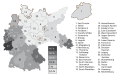 Centre Party vote share, with pluralities in Cologne-Aachen (20) and Koblenz-Trier (21). In all 33 other districts, the Nazis were the largest party.