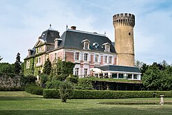 Skyline of Faverges-de-la-Tour