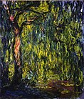 Claude Monet, Wierzba płacząca, 1918