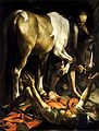 『ダマスカスへの途中での回心』（1601年） サンタ・マリア・デル・ポポロ教会（ローマ）