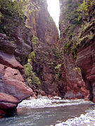 Daluis-Schlucht im hohen Var-Tal