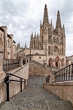Catedral de Burgos, 1221-S.XIV (Burgos) Gótico Flamígero[15]​