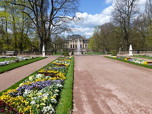 Fulda garden in April 2016