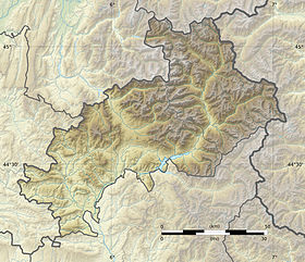 voir sur la carte des Hautes-Alpes