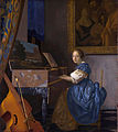 Johannes Vermeer Giovane donna al virginale, 1672 Londra, National Gallery