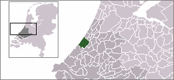 Wassenaar na mapě