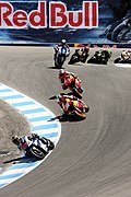 Lorenzo leading the pack 2012 Laguna Seca.jpg