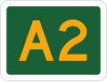 Alphanumeric route marker