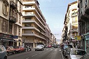 Rue Barla, vue du sud vers le nord.