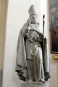 J.L. lemoyne: Socha sv. Rufina Katedrála v Assisi