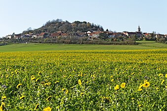 Le château-fort sur la butte a été rasé en 1602.