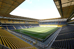 El Estadio Şükrü Saracoğlu, sede de la final.