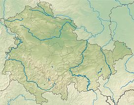 Hohe Schrecke is located in Thuringia