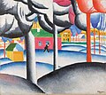 Landschaft - Der Winter (1909), Kazimir Malevich (1878–1935)