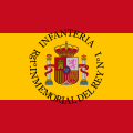 Bandera dell'unità militare spagnola