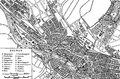 Old map of central Bremen