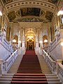 Burgtheater (entrada principal).