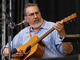 Singer-Songwriter David Bromberg at the TFF Rudolstadt 2014Der Liedermacher David Bromberg beim TFF Rudolstadt 2014