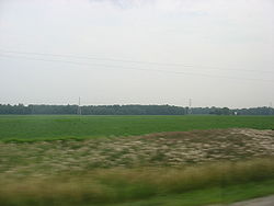 Countryside in central Berlin Township
