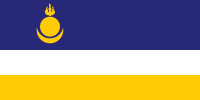 Flag of Buryatia, Russia