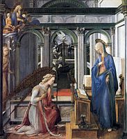 Annunciation by Filippo Lippi, 1443