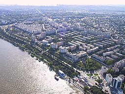 La ville au bord du Danube