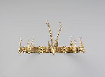 Couronne de princesse Hyksôs, XVe dyn. Metropolitan Museum of Art.