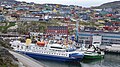 Cruise ship at Ilulissat port