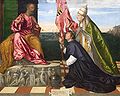 Tizian: Papst Alexander VI.empfiehlt Jacopo Pesaro dem Hl. Petrus