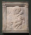 Michelozzo (zugeschrieben), Maria mit Kind, sog. Orlandini-Madonna, um 1426 (?), Marmor, 82×70×10,5 cm, Skulpturensammlung, Berlin Inv. 55