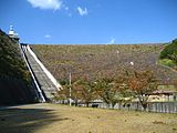 味噌川ダム（木曽川） 高さ 140 m