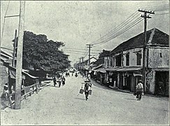 New Road (Charoen Krung) et compartiments chinois en 1908