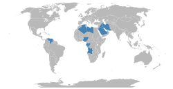 Location of the OPEC