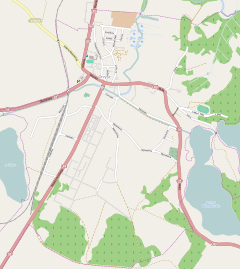 Localização de Orzysz na Polónia